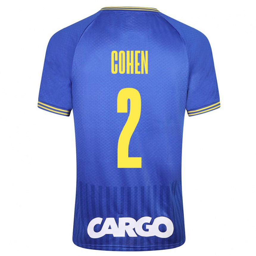 Femme Football Maillot Avishay Cohen #2 Blanc Tenues Extérieur 2024/25