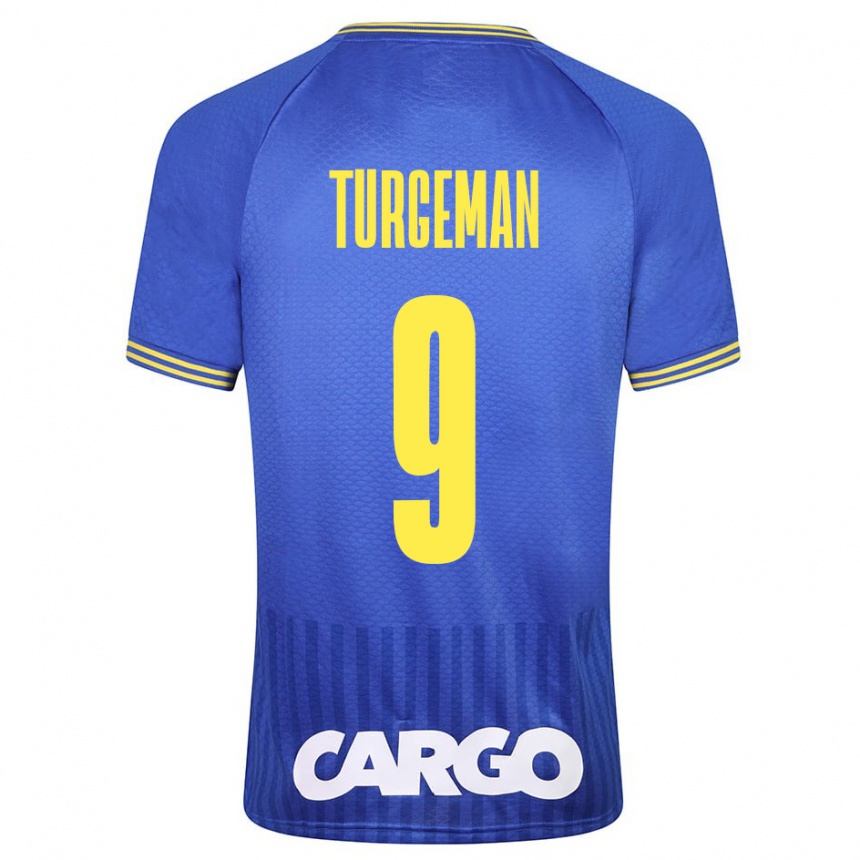 Femme Football Maillot Dor Turgeman #9 Blanc Tenues Extérieur 2024/25