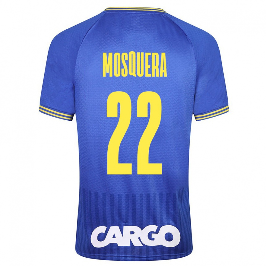 Femme Football Maillot Orlando Mosquera #22 Blanc Tenues Extérieur 2024/25