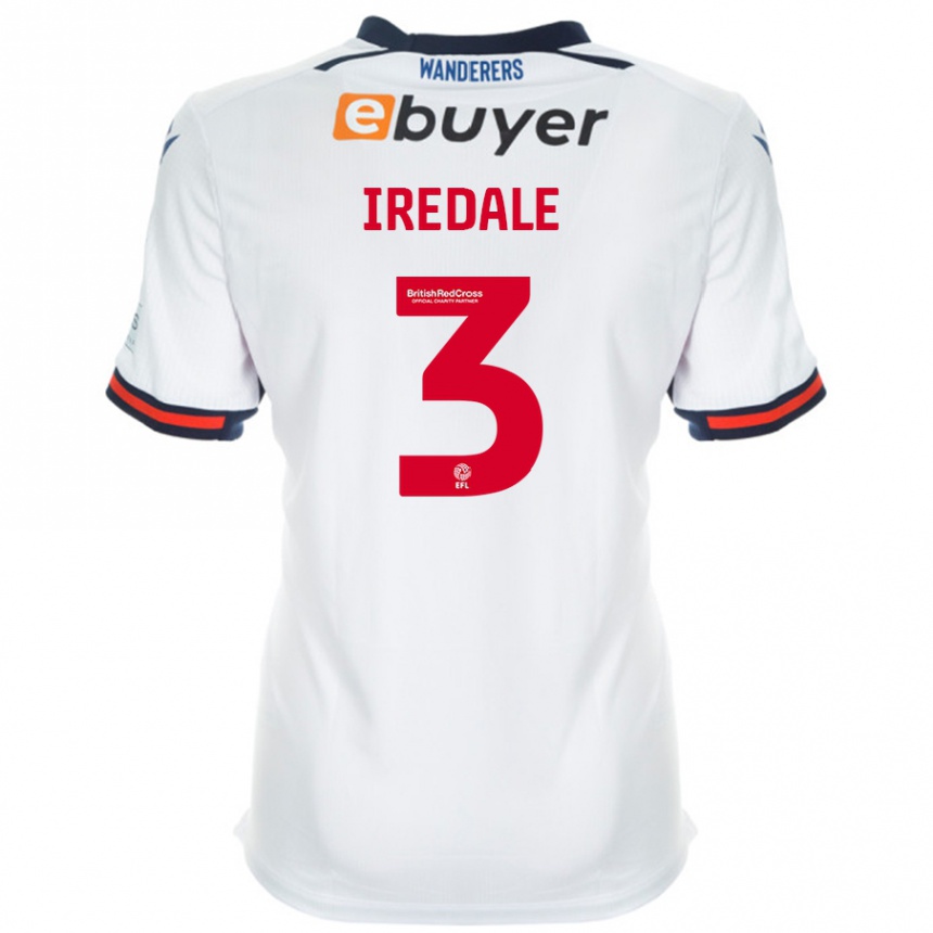 Enfant Football Maillot Jack Iredale #3 Blanc Tenues Domicile 2024/25