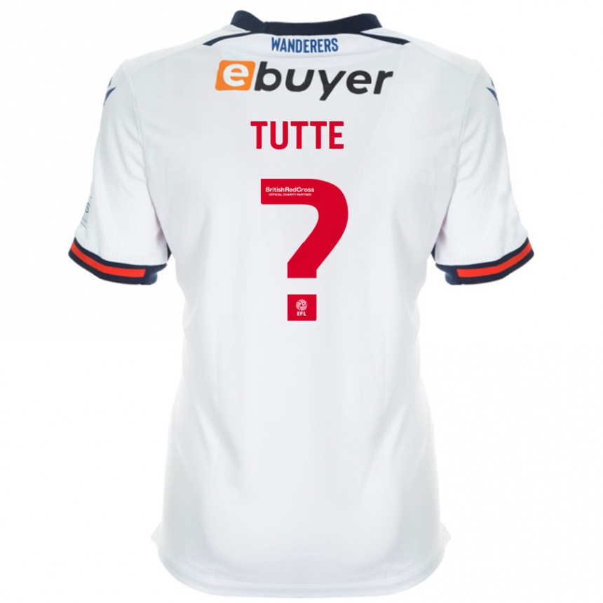 Enfant Football Maillot Andrew Tutte #0 Blanc Tenues Domicile 2024/25