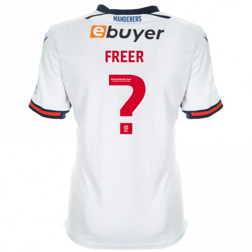 Enfant Football Maillot Eleanor Freer #0 Blanc Tenues Domicile 2024/25