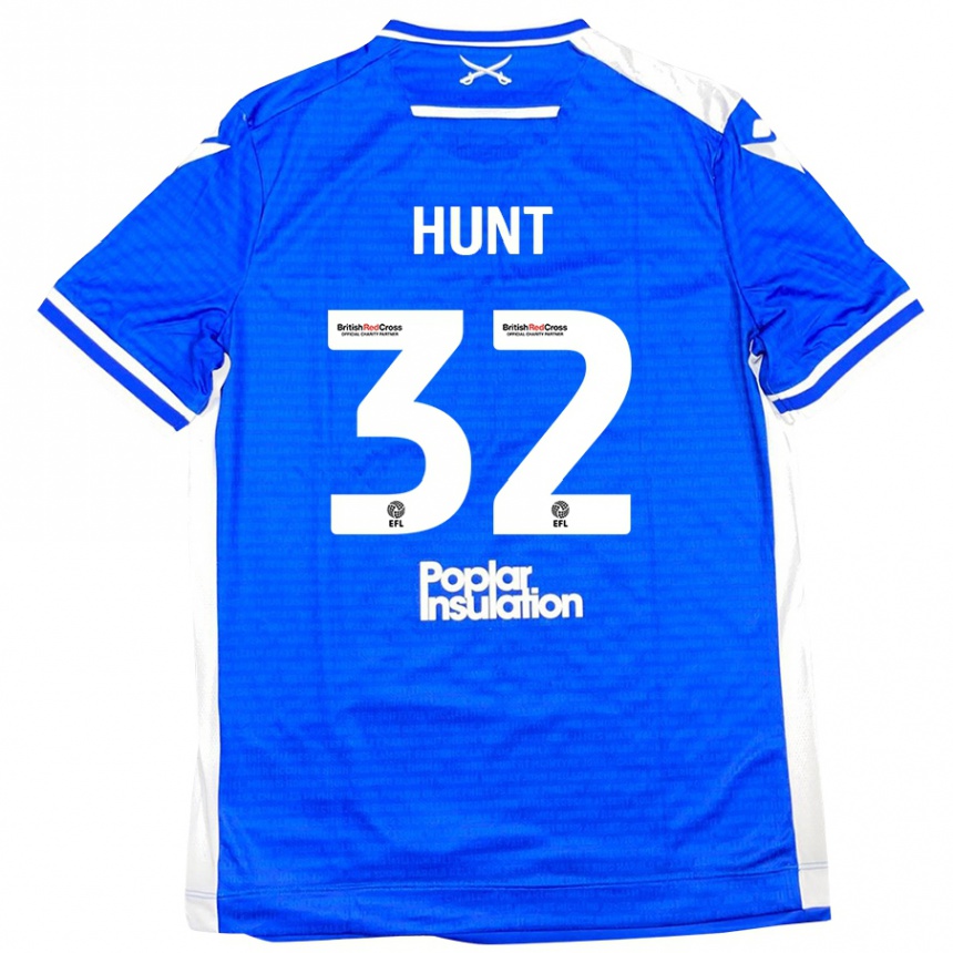 Enfant Football Maillot Jack Hunt #32 Bleu Blanc Tenues Domicile 2024/25