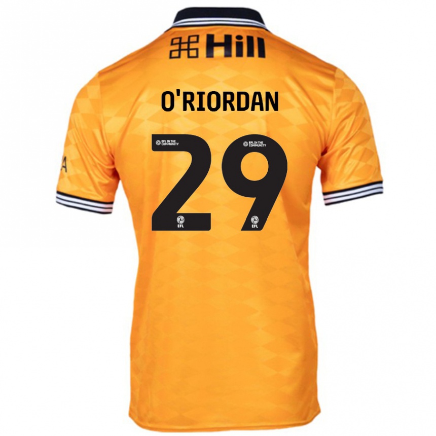 Enfant Football Maillot Connor O'riordan #29 Orange Tenues Domicile 2024/25