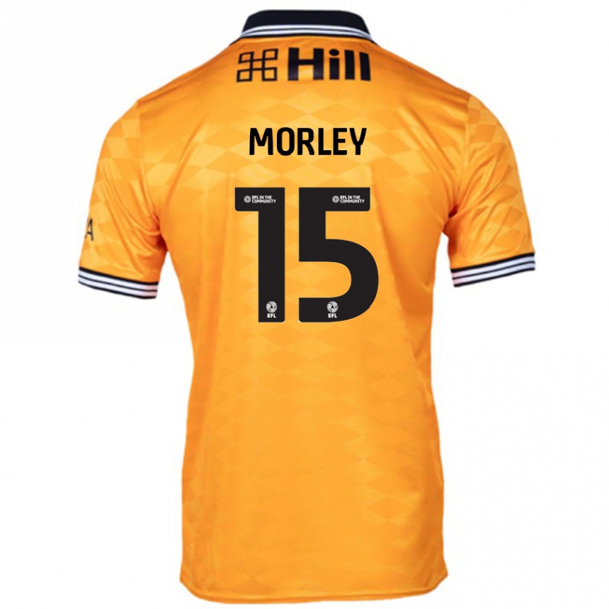 Enfant Football Maillot Jess Morley #15 Orange Tenues Domicile 2024/25