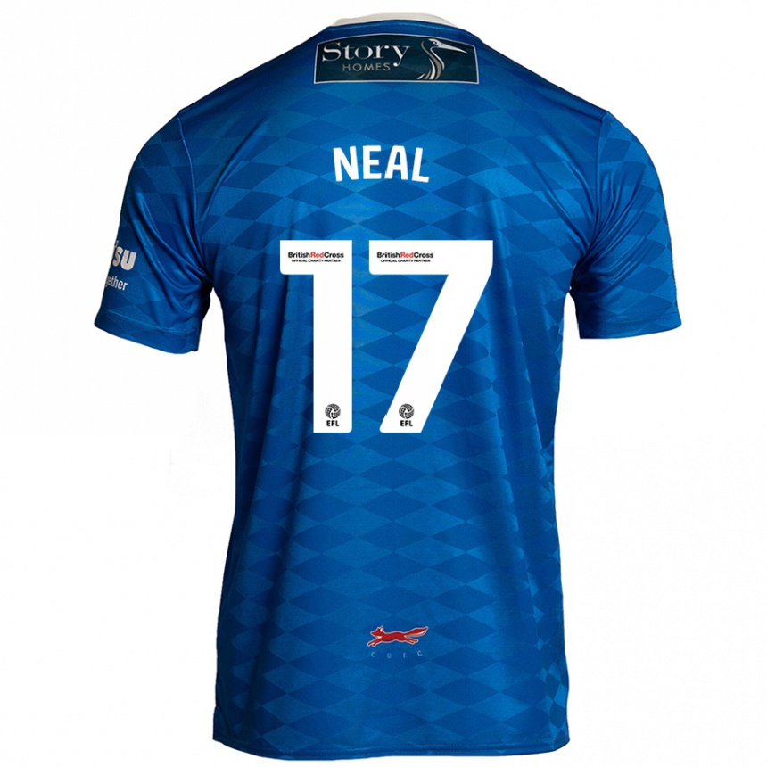 Enfant Football Maillot Harrison Neal #17 Bleu Tenues Domicile 2024/25