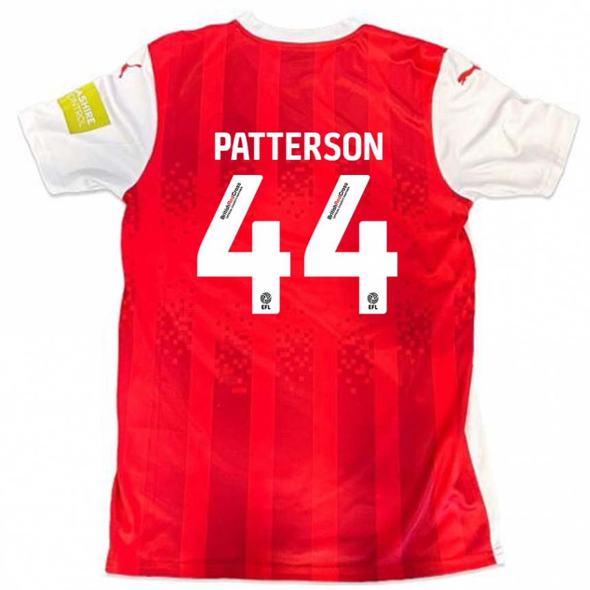 Enfant Football Maillot Phoenix Patterson #44 Rouge Blanc Tenues Domicile 2024/25