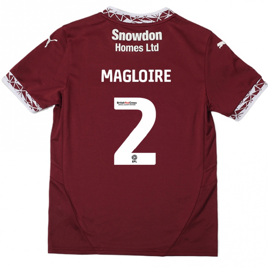 Enfant Football Maillot Tyler Magloire #2 Bordeaux Tenues Domicile 2024/25