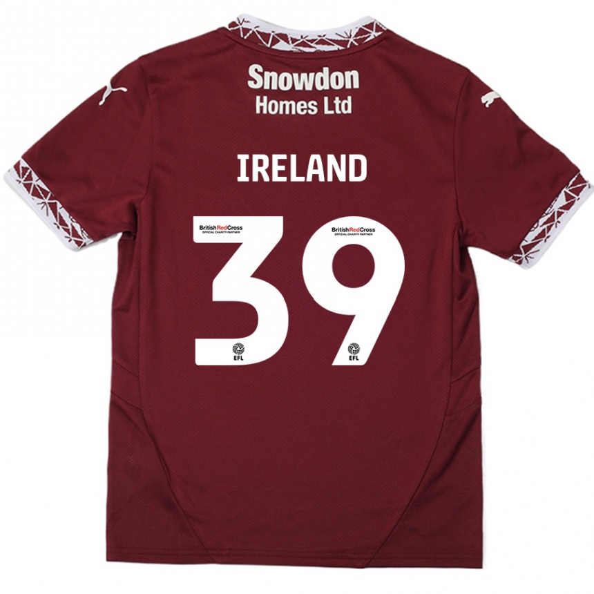 Enfant Football Maillot Matthew Ireland #39 Bordeaux Tenues Domicile 2024/25