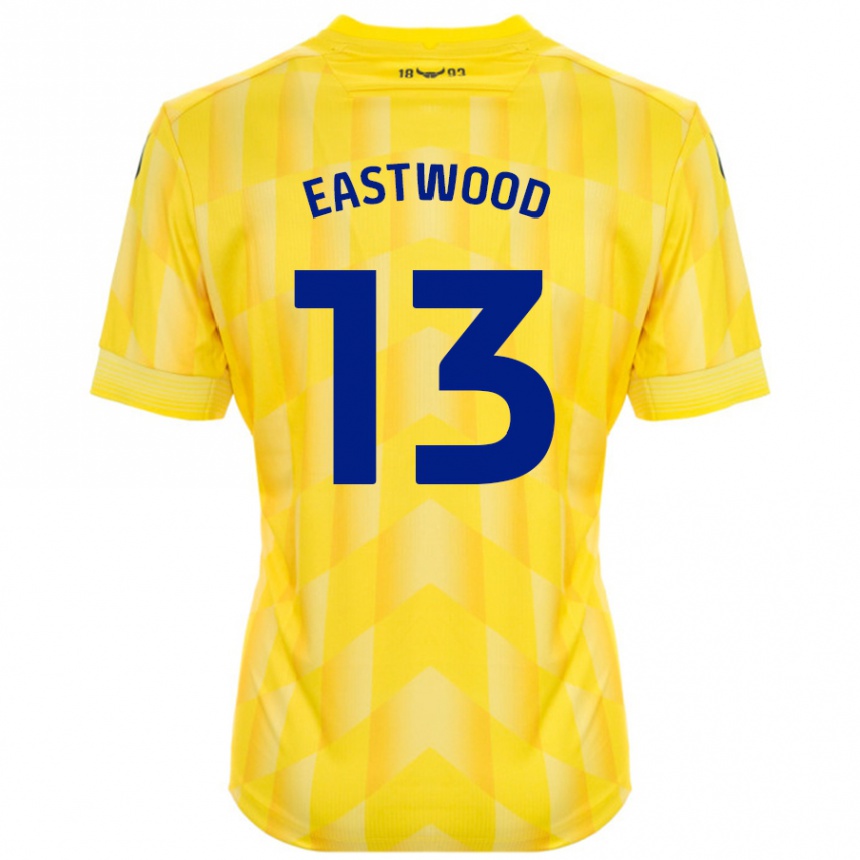 Enfant Football Maillot Simon Eastwood #13 Jaune Tenues Domicile 2024/25