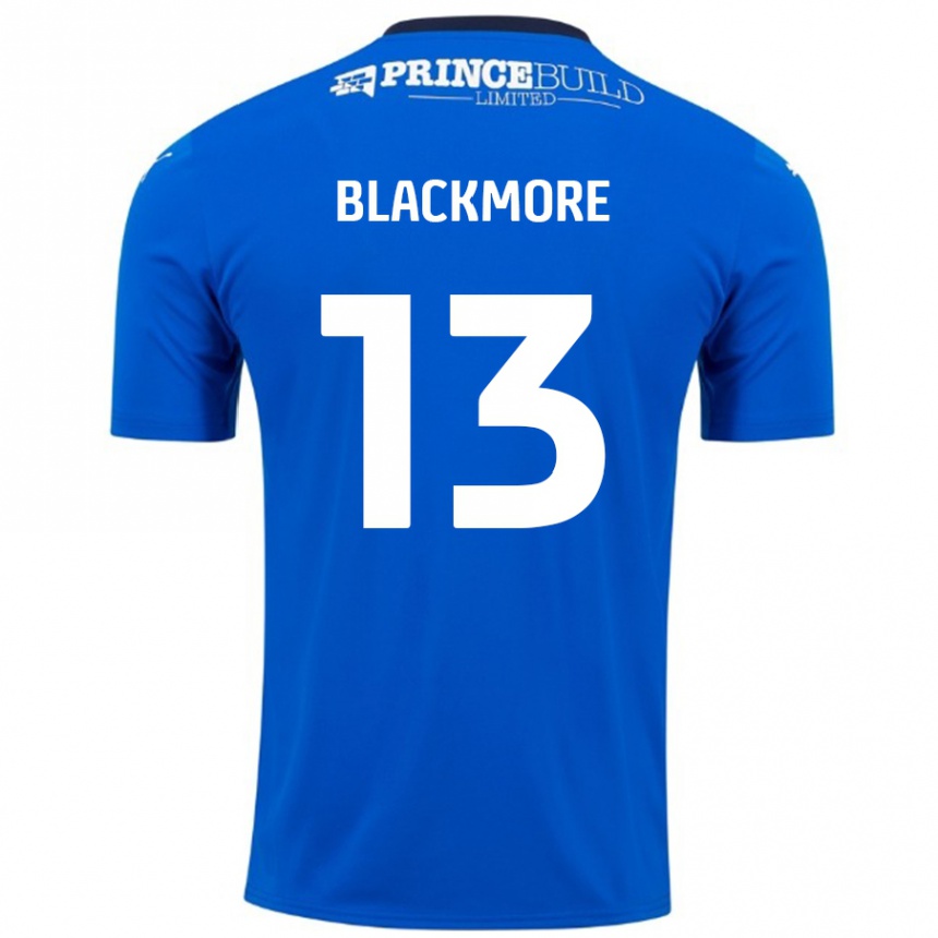 Enfant Football Maillot Will Blackmore #13 Bleu Blanc Tenues Domicile 2024/25