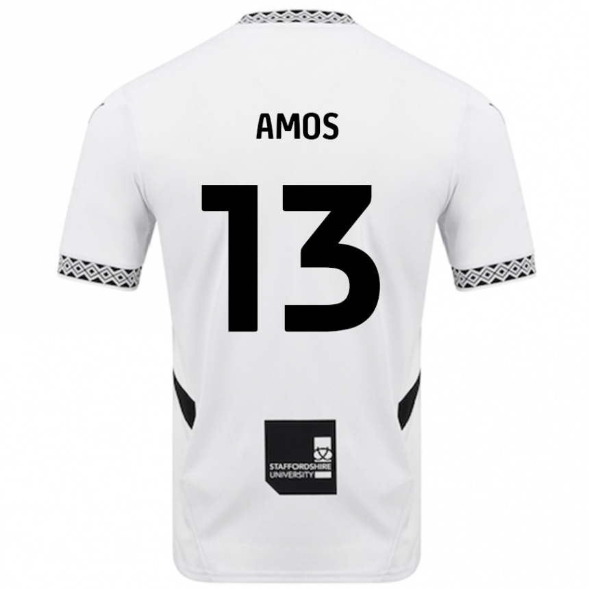 Enfant Football Maillot Ben Amos #13 Blanc Tenues Domicile 2024/25