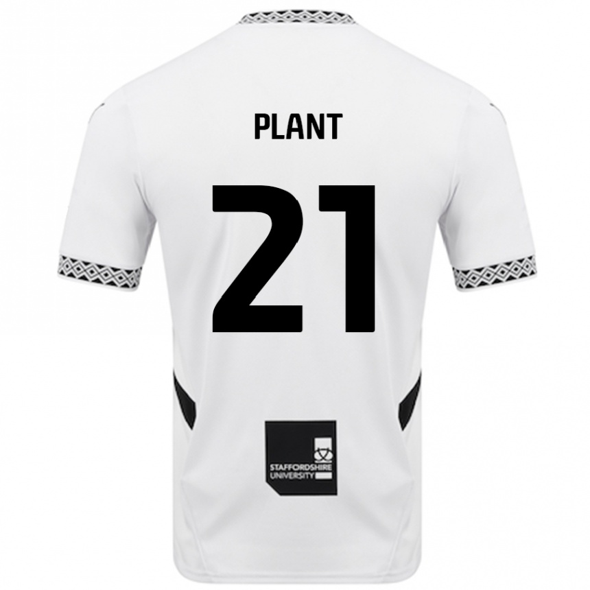 Enfant Football Maillot James Plant #21 Blanc Tenues Domicile 2024/25