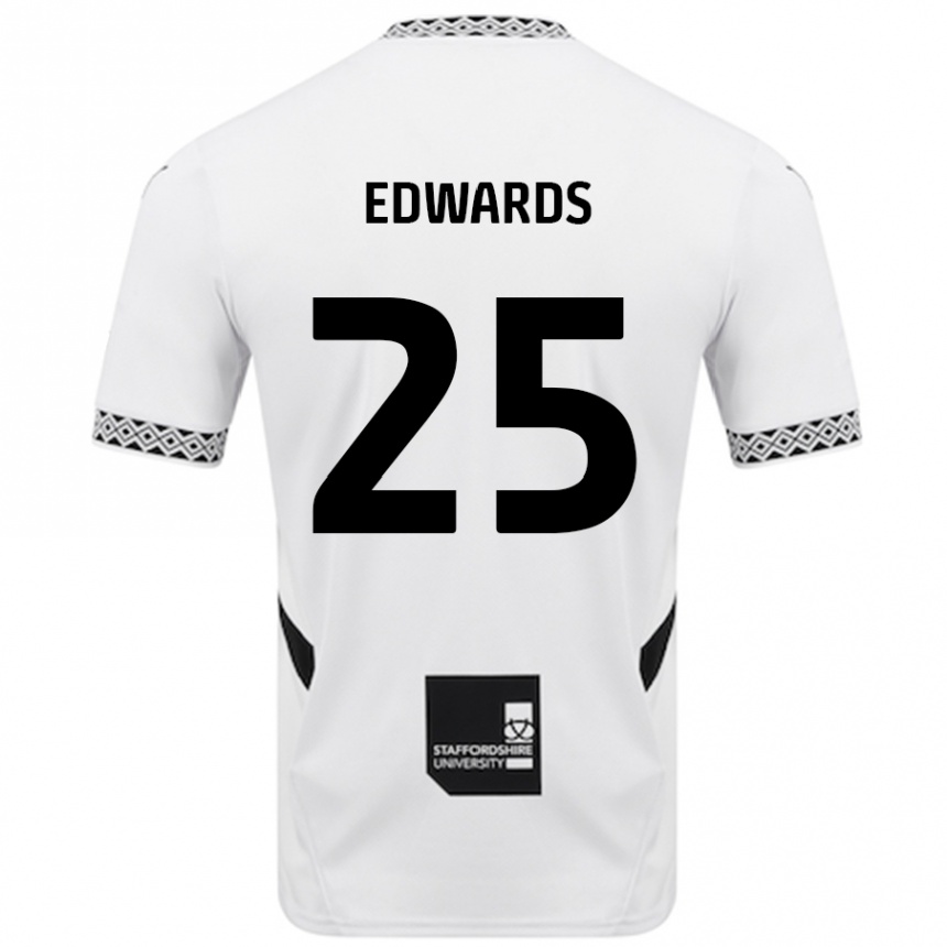 Enfant Football Maillot Diamond Edwards #25 Blanc Tenues Domicile 2024/25