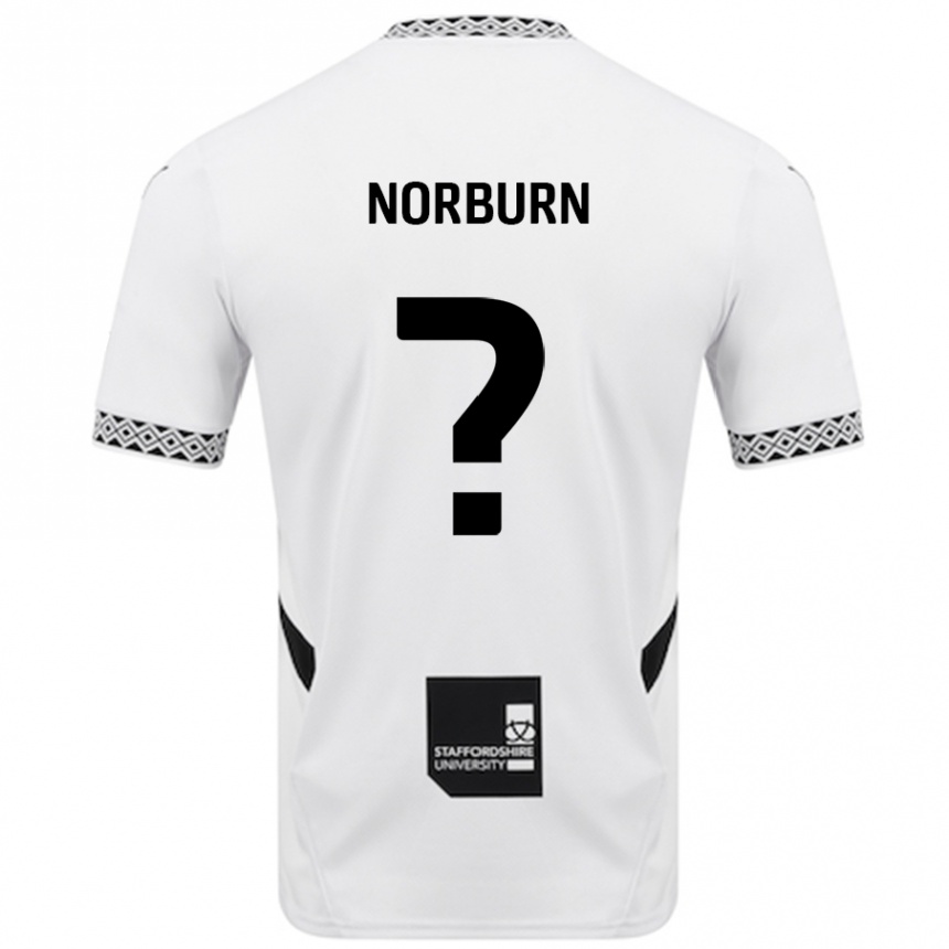 Enfant Football Maillot Dylan Norburn #0 Blanc Tenues Domicile 2024/25