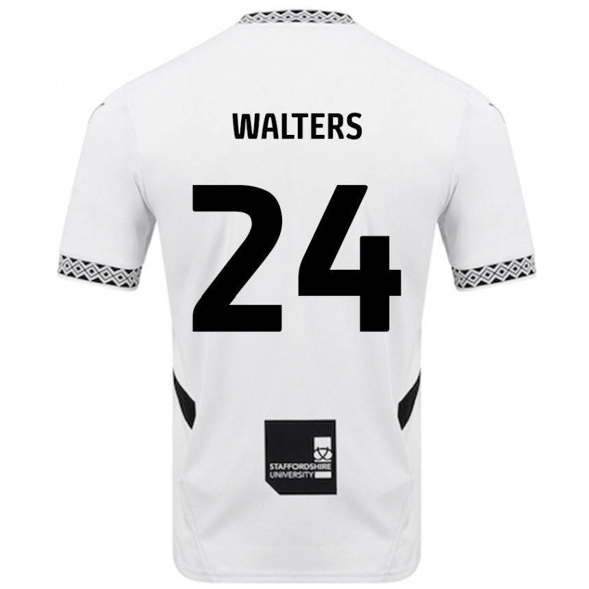 Enfant Football Maillot Rhys Walters #24 Blanc Tenues Domicile 2024/25