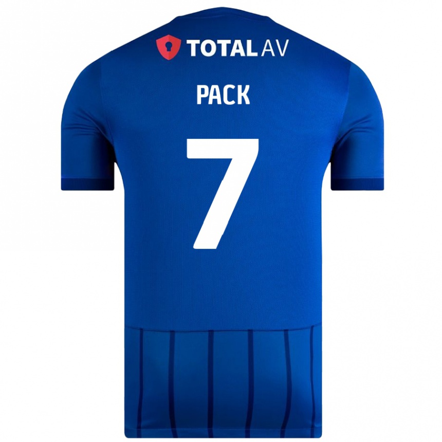 Enfant Football Maillot Marlon Pack #7 Bleu Tenues Domicile 2024/25