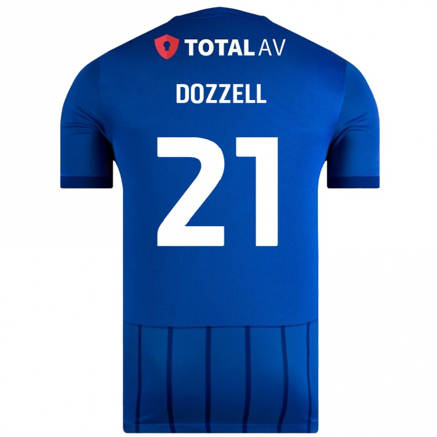 Enfant Football Maillot Andre Dozzell #21 Bleu Tenues Domicile 2024/25