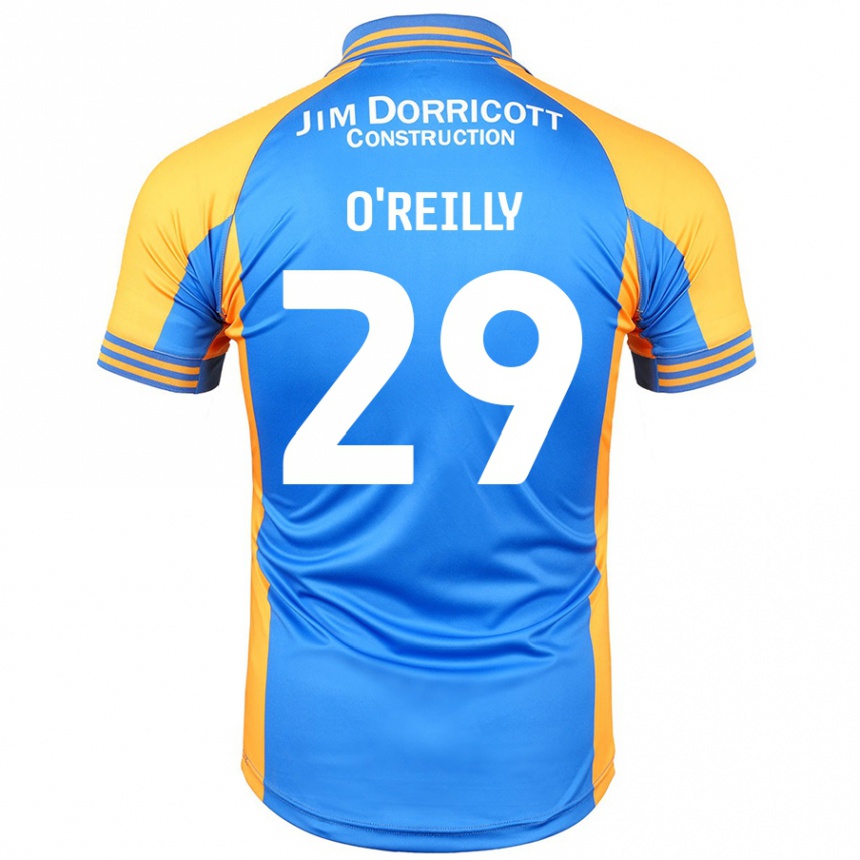 Enfant Football Maillot Tommi O'reilly #29 Bleu Ambre Tenues Domicile 2024/25