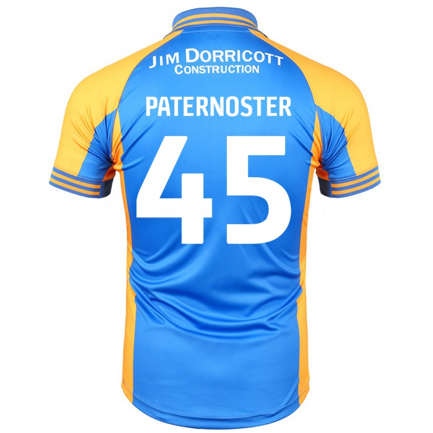 Enfant Football Maillot Vladimir Paternoster #45 Bleu Ambre Tenues Domicile 2024/25