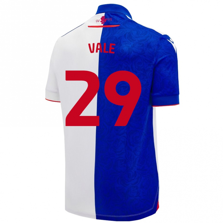 Enfant Football Maillot Jack Vale #29 Bleu Ciel Blanc Tenues Domicile 2024/25