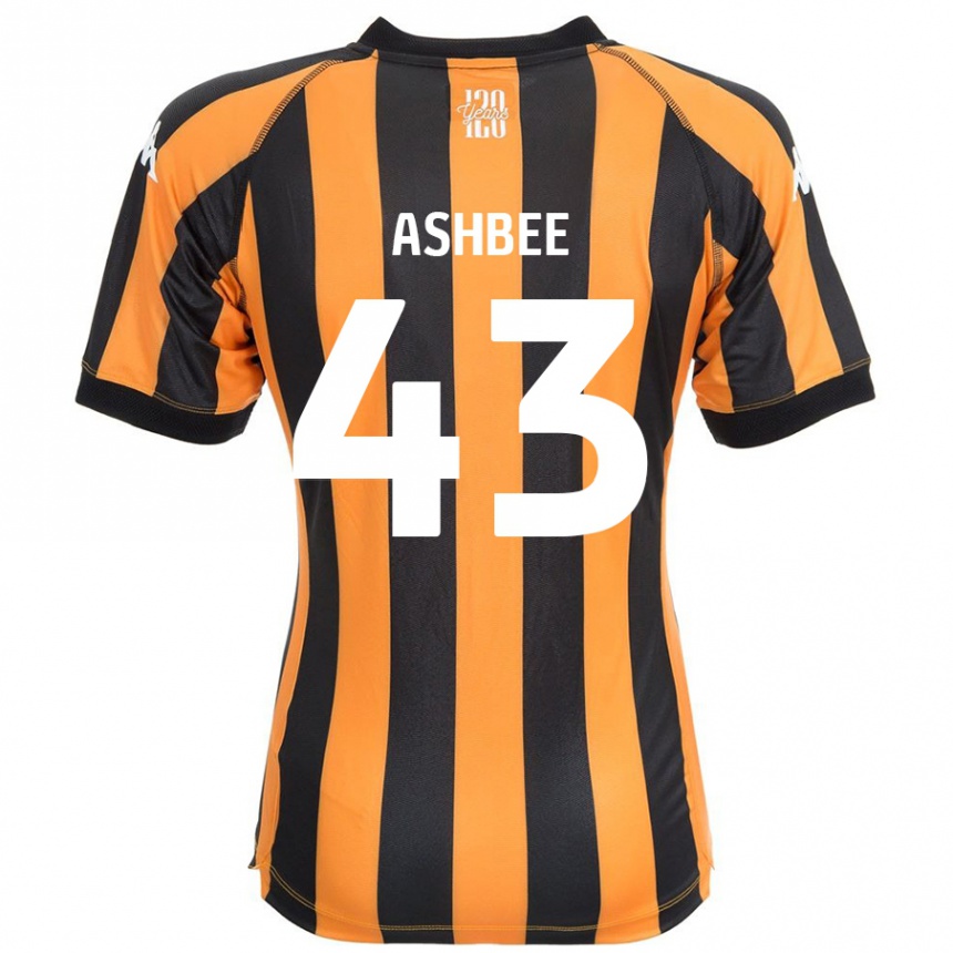 Enfant Football Maillot Stanley Ashbee #43 Noir Ambre Tenues Domicile 2024/25