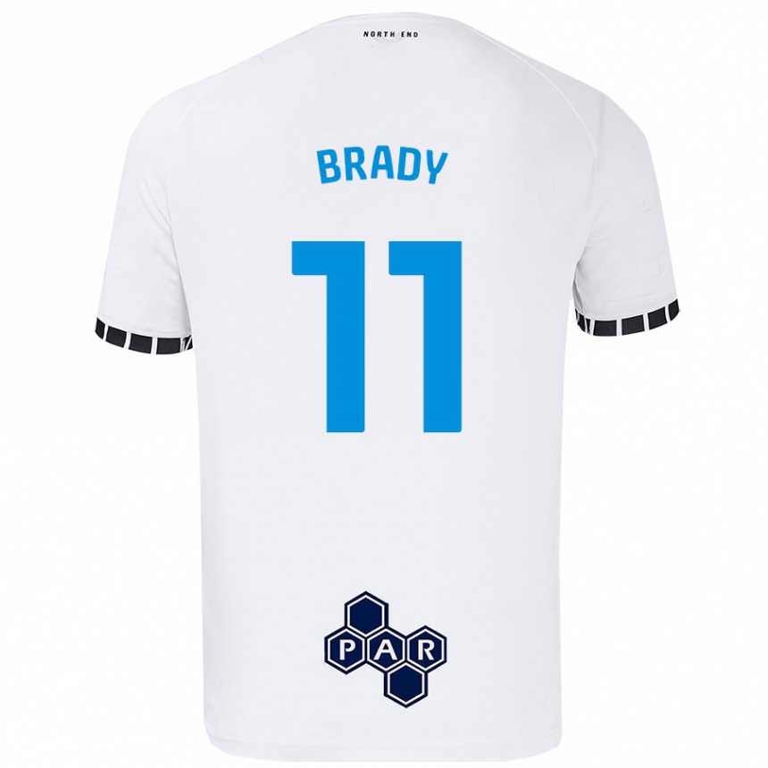 Enfant Football Maillot Robbie Brady #11 Blanc Tenues Domicile 2024/25