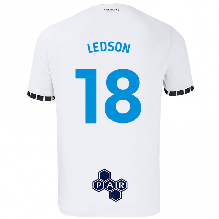 Enfant Football Maillot Ryan Ledson #18 Blanc Tenues Domicile 2024/25