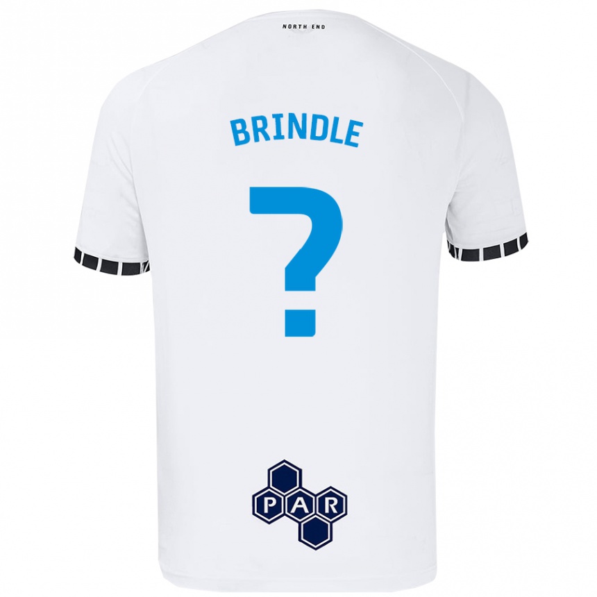 Enfant Football Maillot Jonny Brindle #0 Blanc Tenues Domicile 2024/25