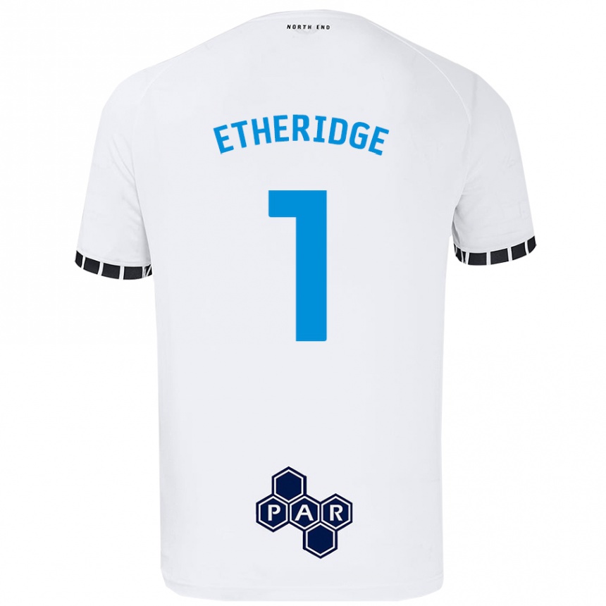 Enfant Football Maillot Ellie Etheridge #1 Blanc Tenues Domicile 2024/25