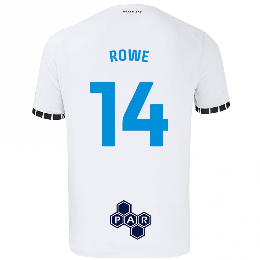 Enfant Football Maillot Sasha Rowe #14 Blanc Tenues Domicile 2024/25