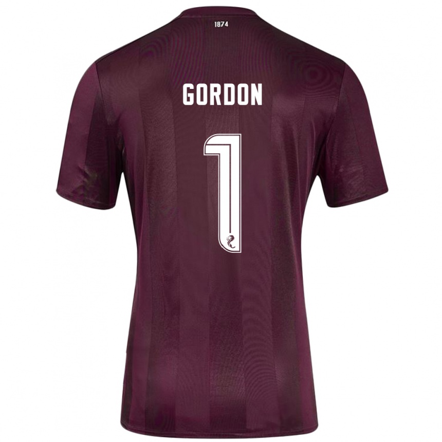 Enfant Football Maillot Craig Gordon #1 Bordeaux Tenues Domicile 2024/25