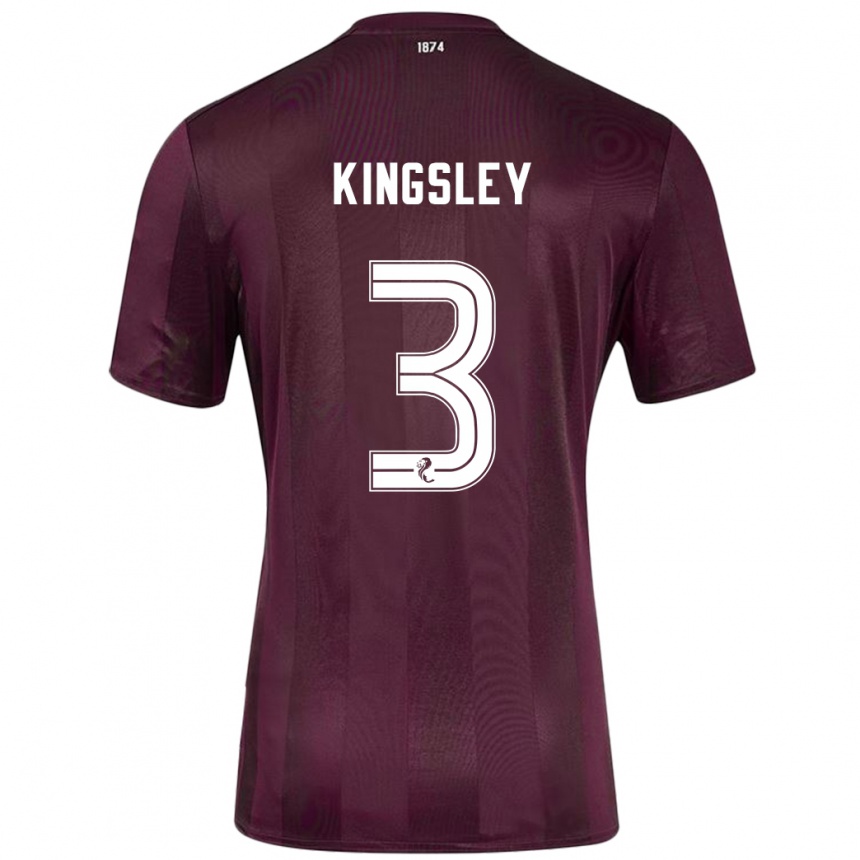 Enfant Football Maillot Stephen Kingsley #3 Bordeaux Tenues Domicile 2024/25