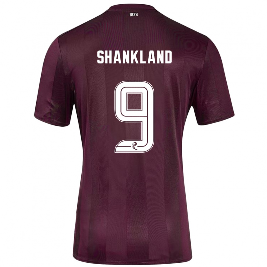 Enfant Football Maillot Lawrence Shankland #9 Bordeaux Tenues Domicile 2024/25