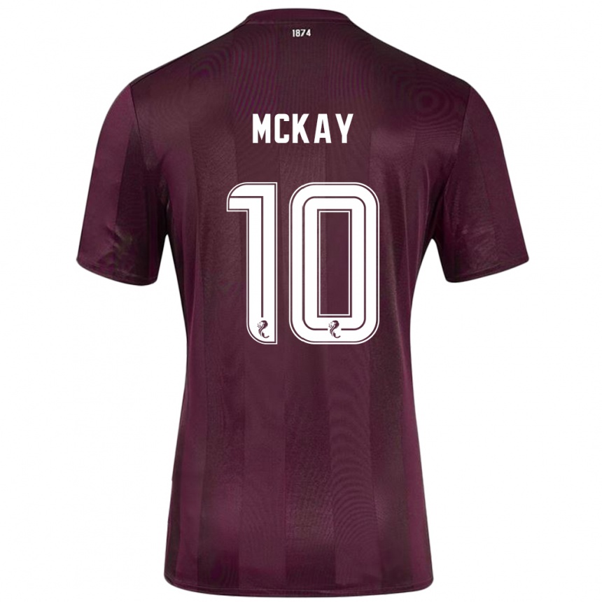 Enfant Football Maillot Barrie Mckay #10 Bordeaux Tenues Domicile 2024/25