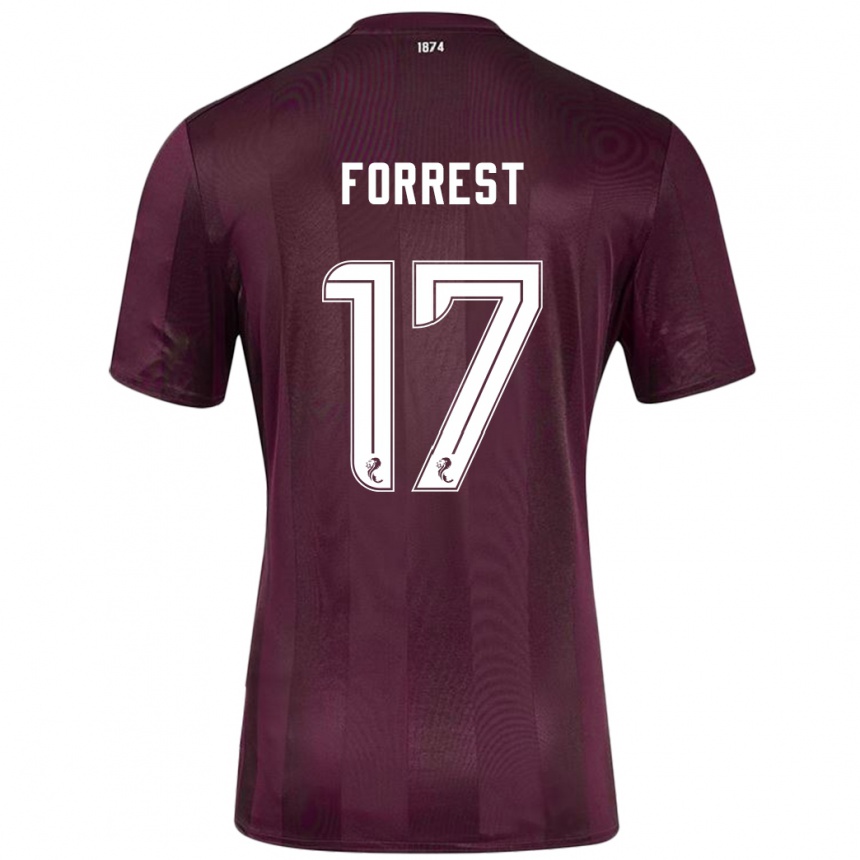 Enfant Football Maillot Alan Forrest #17 Bordeaux Tenues Domicile 2024/25