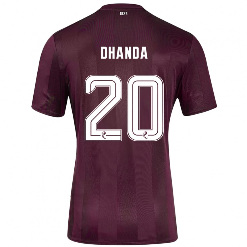 Enfant Football Maillot Yan Dhanda #20 Bordeaux Tenues Domicile 2024/25