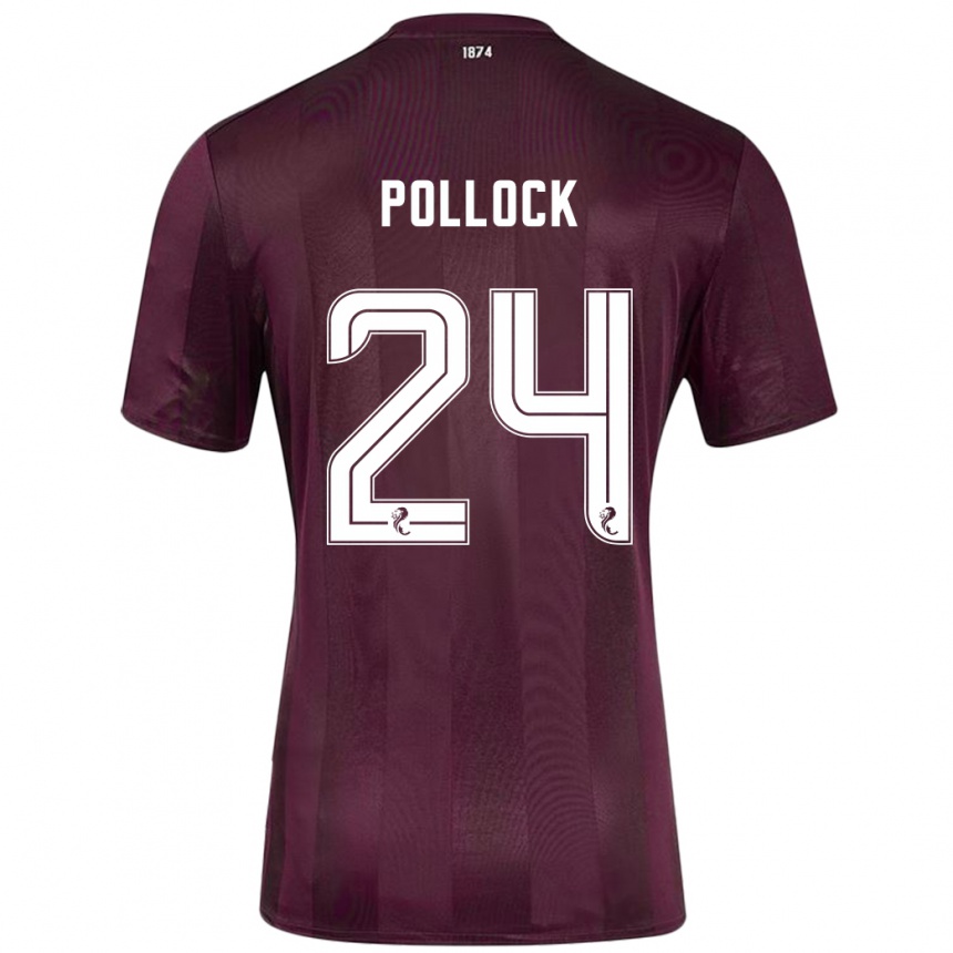 Enfant Football Maillot Finlay Pollock #24 Bordeaux Tenues Domicile 2024/25