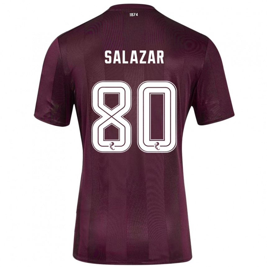 Enfant Football Maillot Andrés Salazar #80 Bordeaux Tenues Domicile 2024/25