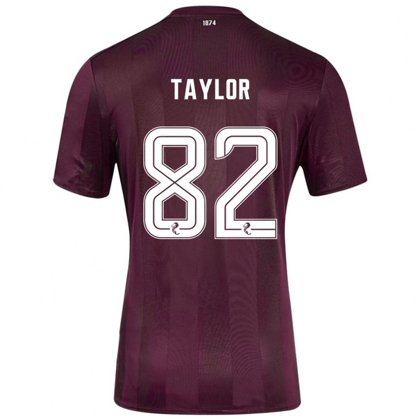 Enfant Football Maillot Gerald Taylor #82 Bordeaux Tenues Domicile 2024/25