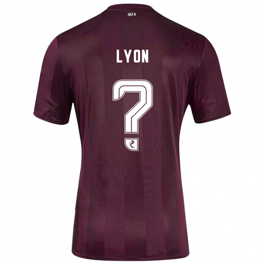 Enfant Football Maillot Jack Lyon #0 Bordeaux Tenues Domicile 2024/25