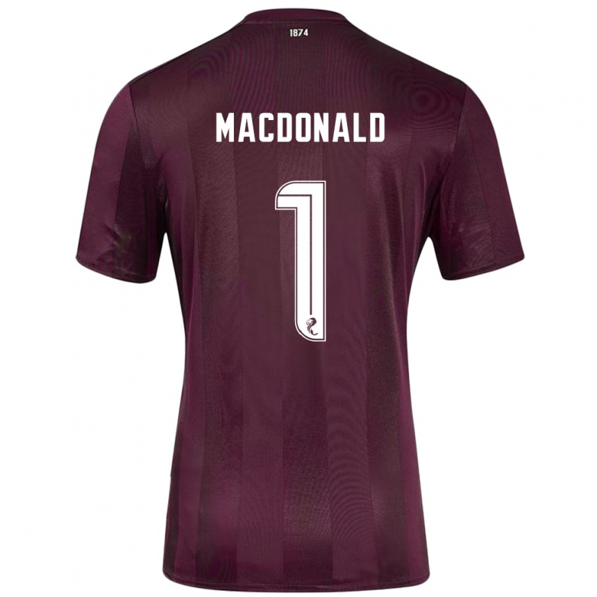 Enfant Football Maillot Jamie Macdonald #1 Bordeaux Tenues Domicile 2024/25