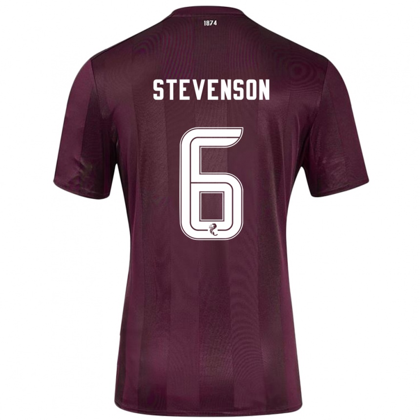 Enfant Football Maillot Gus Stevenson #6 Bordeaux Tenues Domicile 2024/25