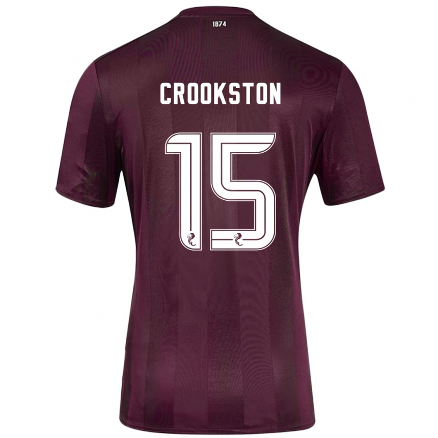 Enfant Football Maillot Gregor Crookston #15 Bordeaux Tenues Domicile 2024/25