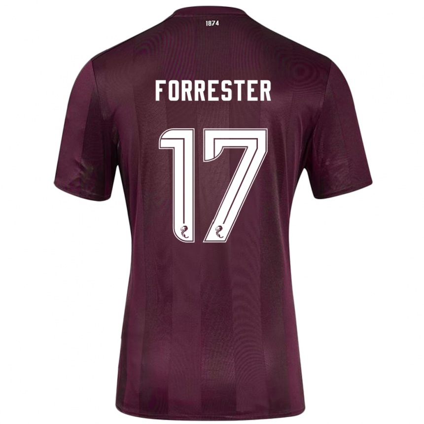 Enfant Football Maillot Adam Forrester #17 Bordeaux Tenues Domicile 2024/25