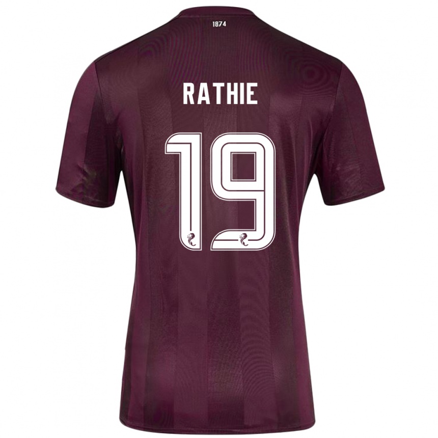 Enfant Football Maillot Luke Rathie #19 Bordeaux Tenues Domicile 2024/25