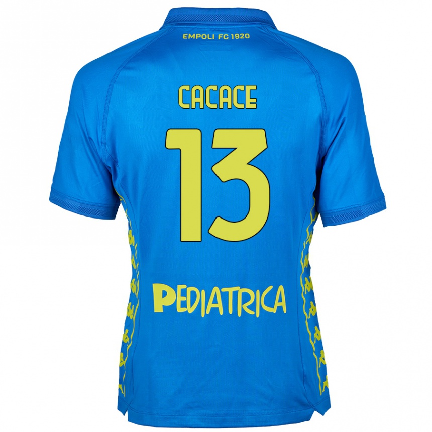 Enfant Football Maillot Liberato Cacace #13 Bleu Tenues Domicile 2024/25