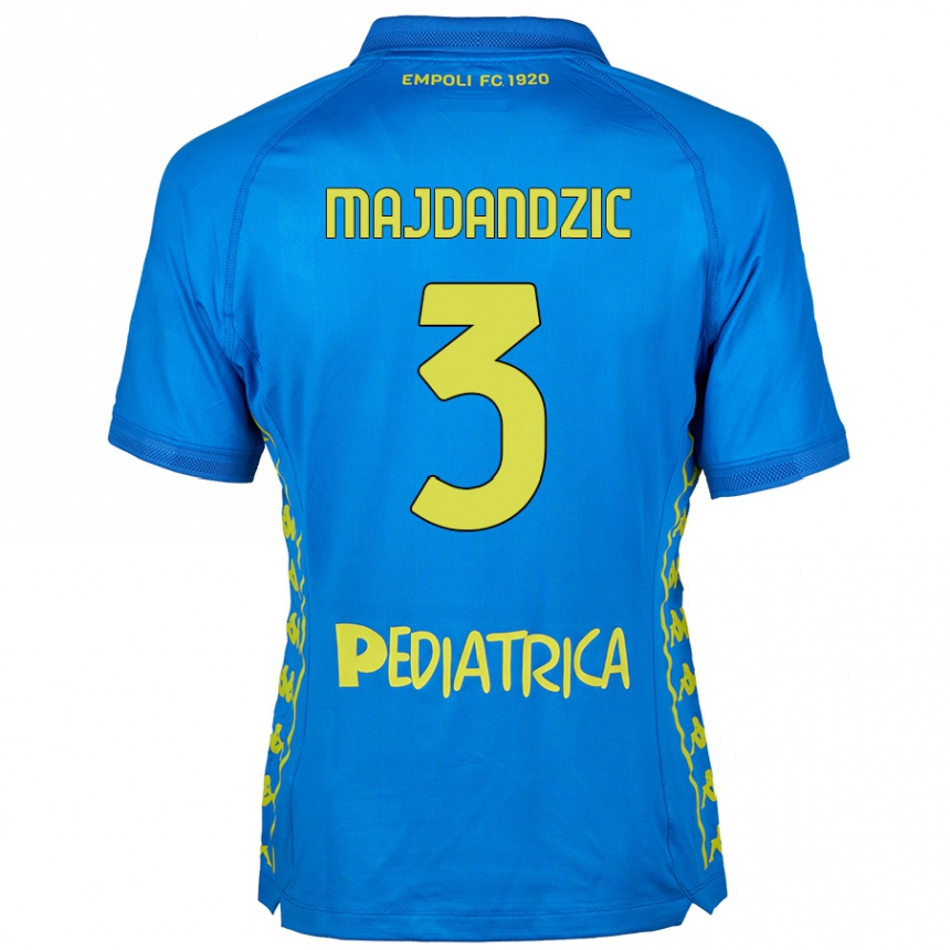 Enfant Football Maillot Patrik Majdandzic #3 Bleu Tenues Domicile 2024/25