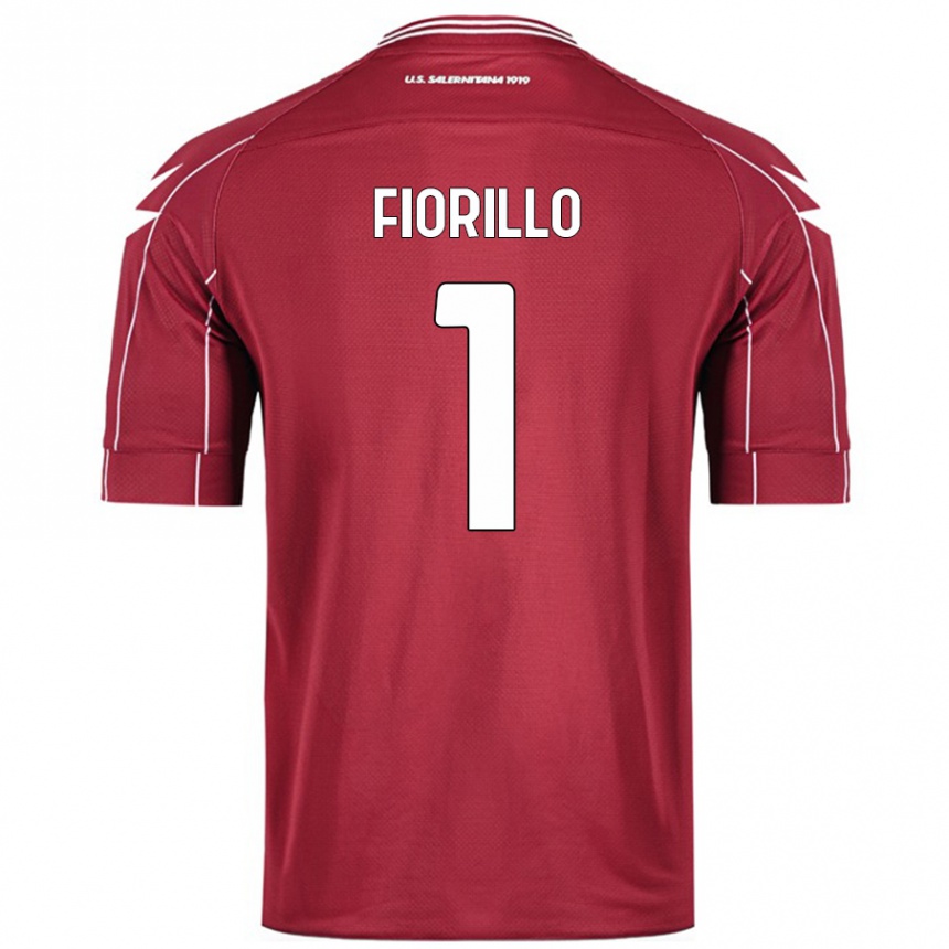 Enfant Football Maillot Vincenzo Fiorillo #1 Bordeaux Tenues Domicile 2024/25