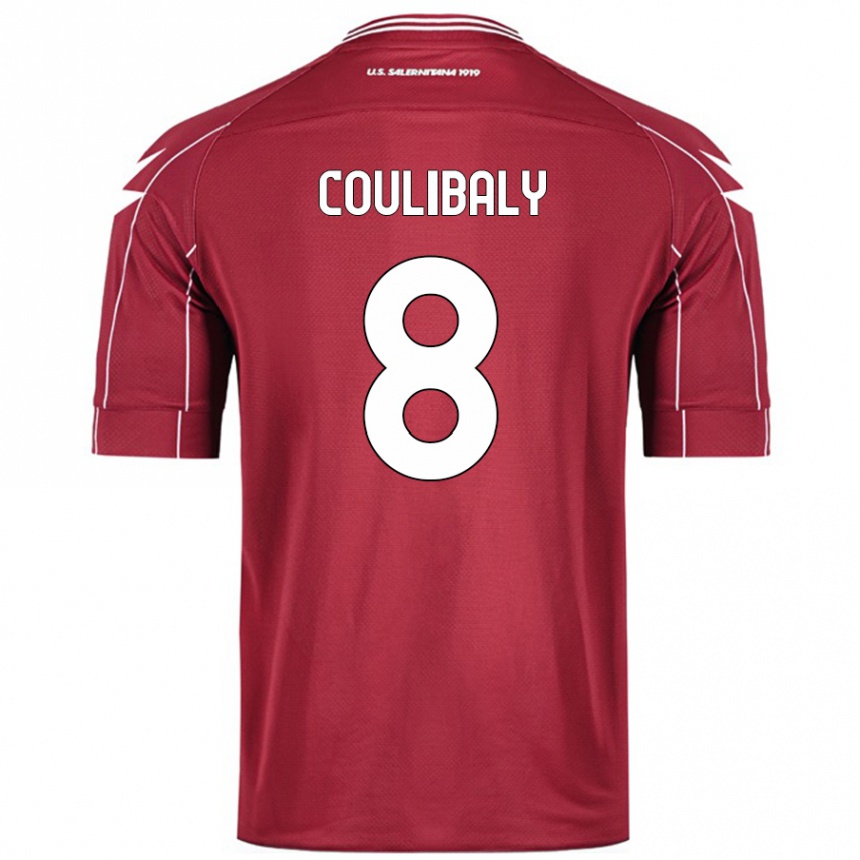 Enfant Football Maillot Mamadou Coulibaly #8 Bordeaux Tenues Domicile 2024/25